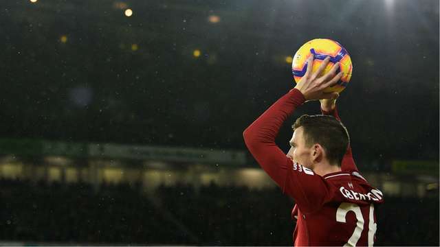 Andy Robertson FC Liverpool Throw-in 2019